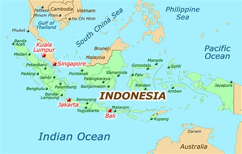 jakarta indonesia map